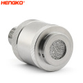 Sintered porous metal aluminum gas sensor housing used for lpg gas detector alarm